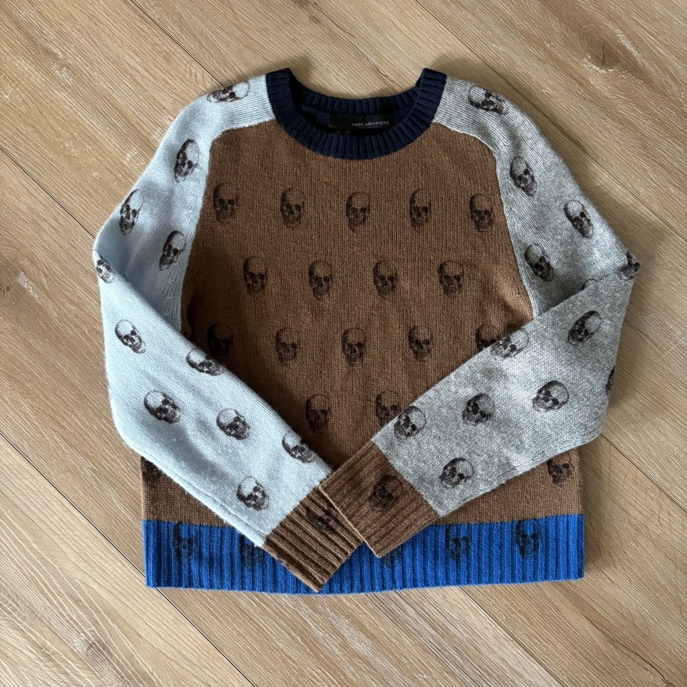 Skull cashmere sweater